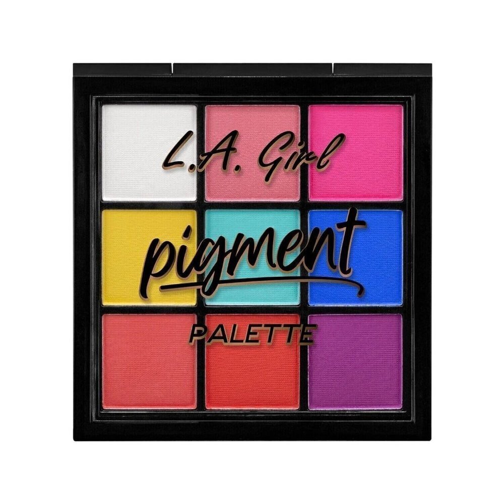 L.A. GIRL Bold Pigment 9 Color Eyeshadow Palette Volume 1